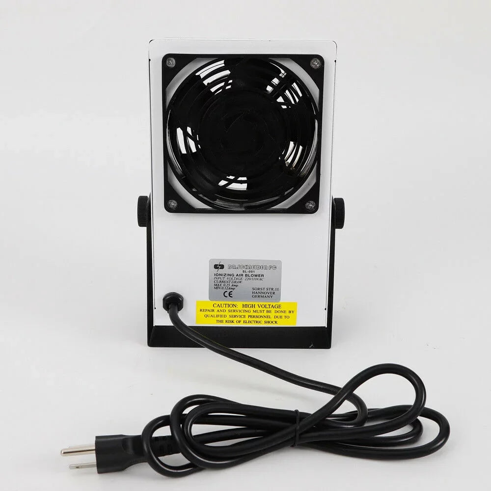 TFCFL 110V Ionizing Air Blower Ion Fan Discharge Sizetatic Eliminator Anti-Sizetatic Ionizer