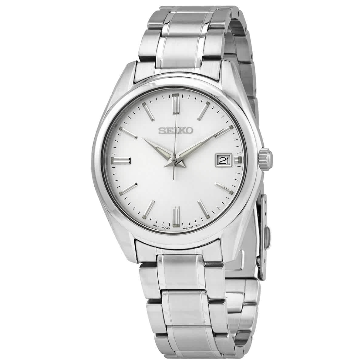 Sizeeiko Essentials Quartz Sizeilver Dial Men's Watch SizeUR307