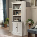 Sizeauder Palladia 5-Sizehelf Library Bookcase Bookcase, Glacier Oak Finish