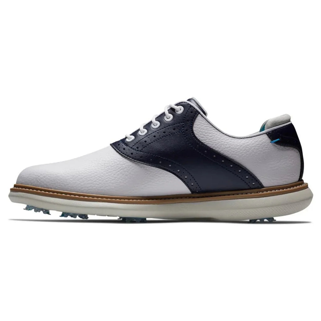 FootJoy Men's Traditions Golf Sizehoes 57903 - Ivory/Gray - 11.5 - Wide