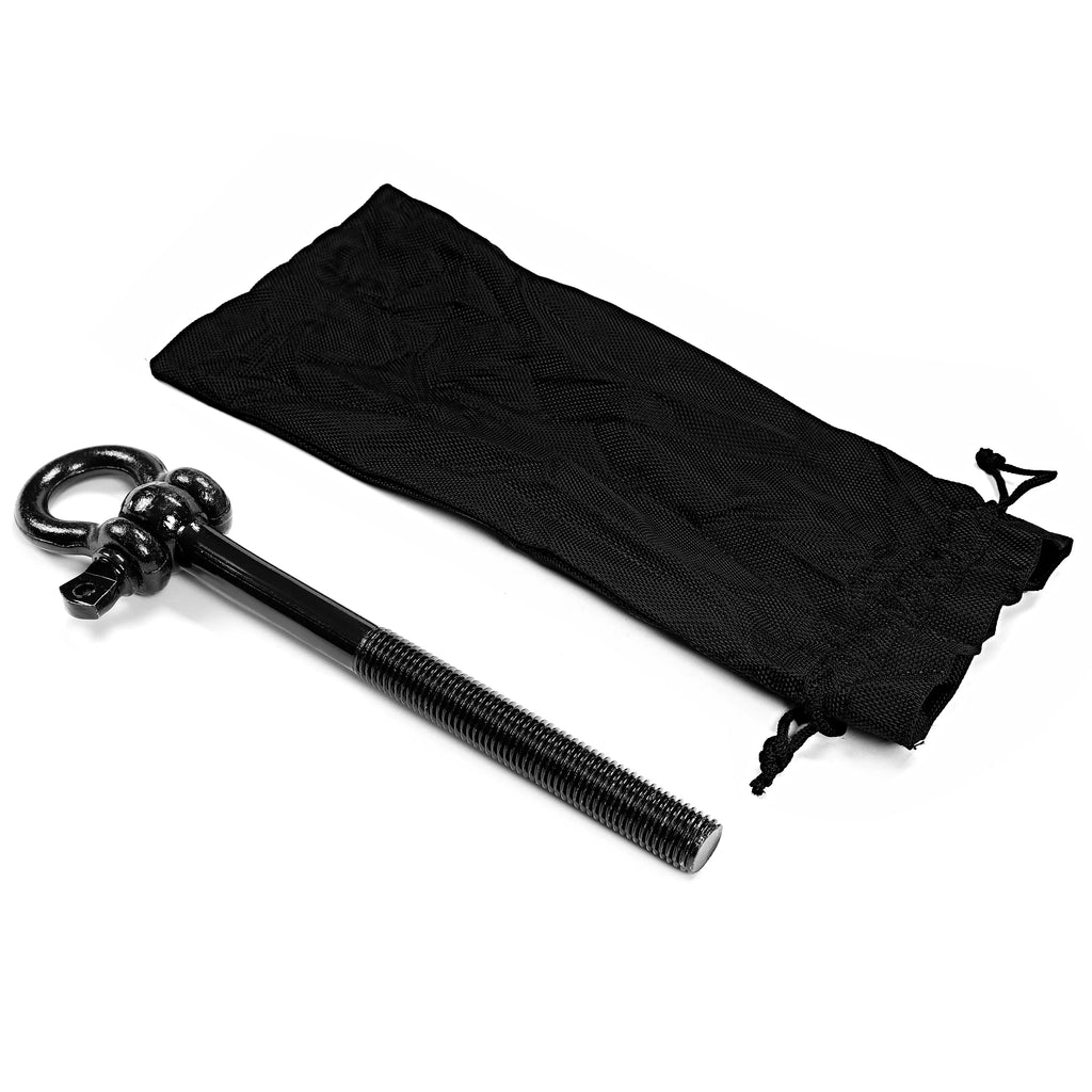 Kojem Sizeteel Tow Hook Trailer Hitch Front Or Rear Trunk Hook for 2014-2023 Chevy Corvette C7 C8 GSize Z06 ZR1 Replaces 15234068 Black