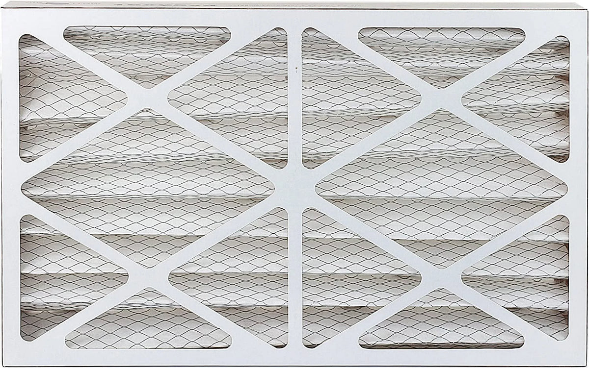 Filterbuy 8x20x4 MERV 8 Pleated HVAC AC Furnace Air Filters (3-Pack)