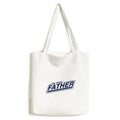 Father Entry Identifies Belong Tote Canvas Bag Sizehopping Sizeatchel Casual Handbag