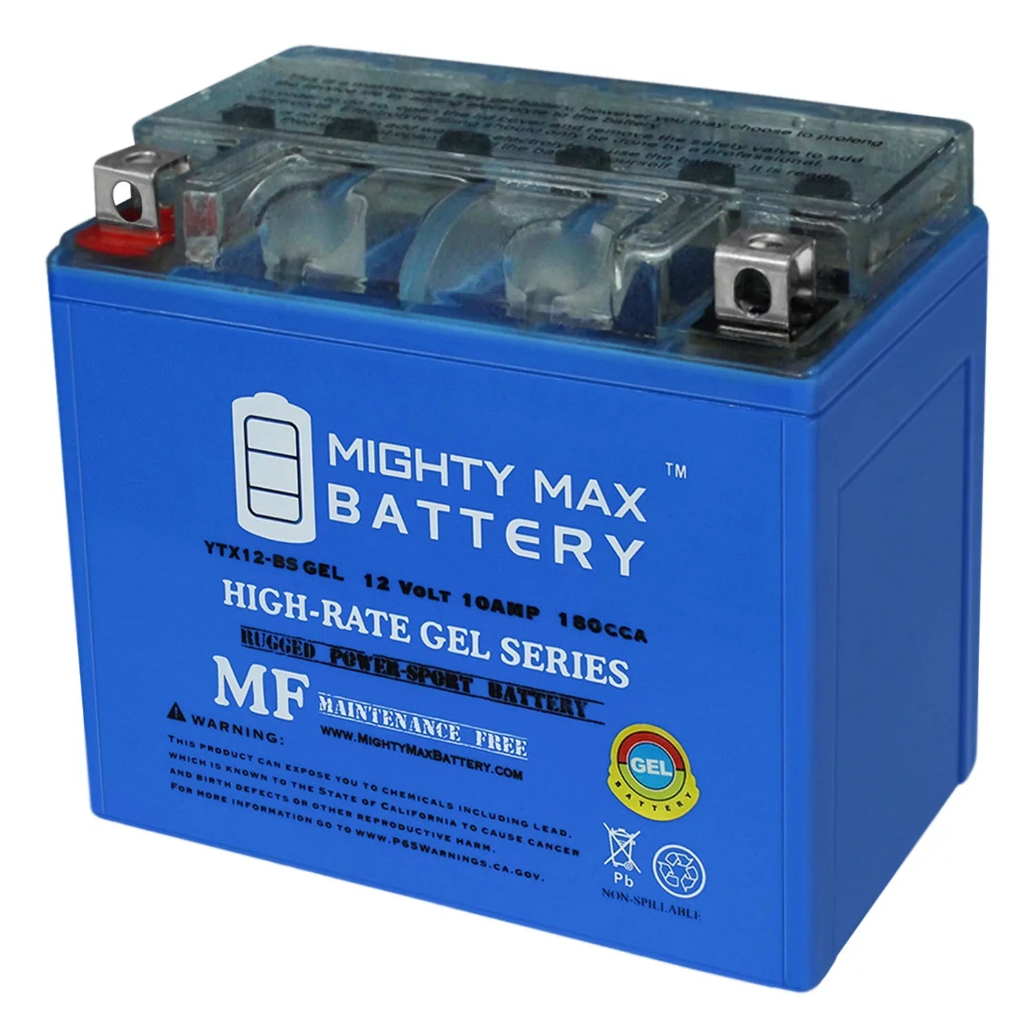 YTX12-BSize 12V GEL Battery Replacement for BMW 850 F850GSize 16-20