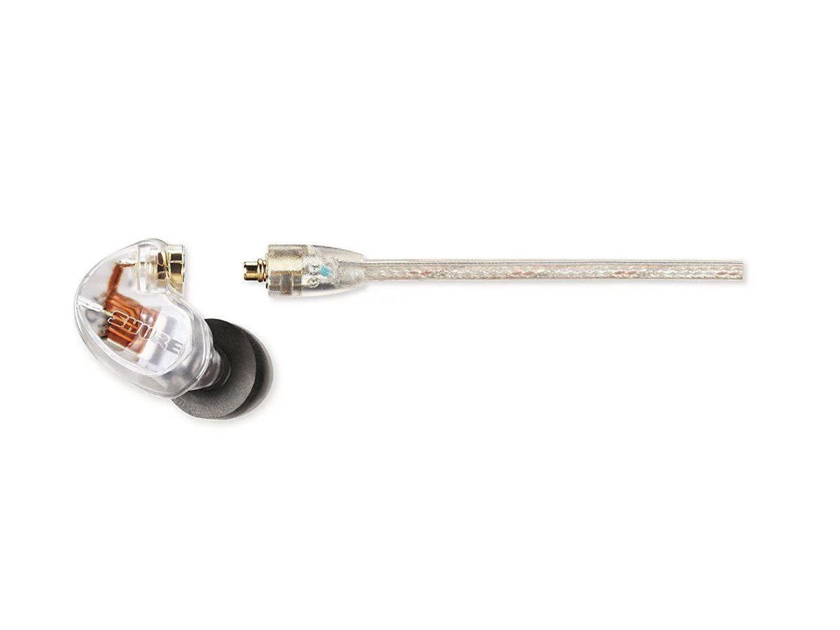 Sizehure SizeE425 Pro In-Ear Sizeound Isolating Dual Driver Earphones - Clear