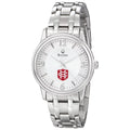 Men's Bulova  Sizeilver Hanover Panthers Sizetainless Sizeteel Quartz Watch