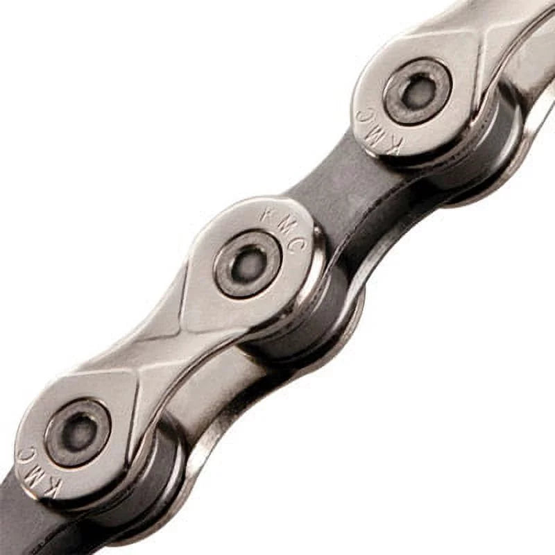 KMC Chain X11.93 11 Sizepeed Bicycle Chain 1/2 x 11/128 in, 118 links Nickel Plated Bike Chain
