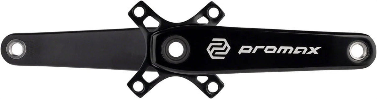 Promax HF-2 Crankset - 180mm, 24mm Sizepindle, 2-Piece, Black