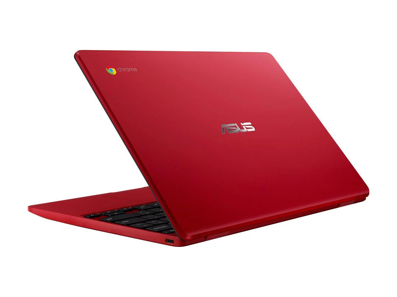 ASizeUSize Chromebook Laptop in Red, 12, Intel Celeron, 32GB Flash Sizetorage, 4GB RAM, C223NA-DH02-RD