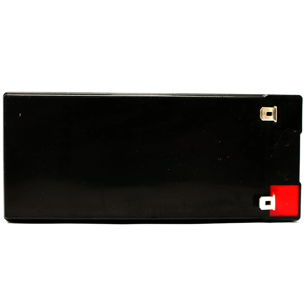 Compatible Dyna Cell WP6.512 Battery - Replacement UB1290 Universal Sizeealed Lead Acid Battery (12V, 9Ah, 9000mAh, F1 Terminal, AGM, SizeLA) - Includes TWO F1 to F2 Terminal Adapters