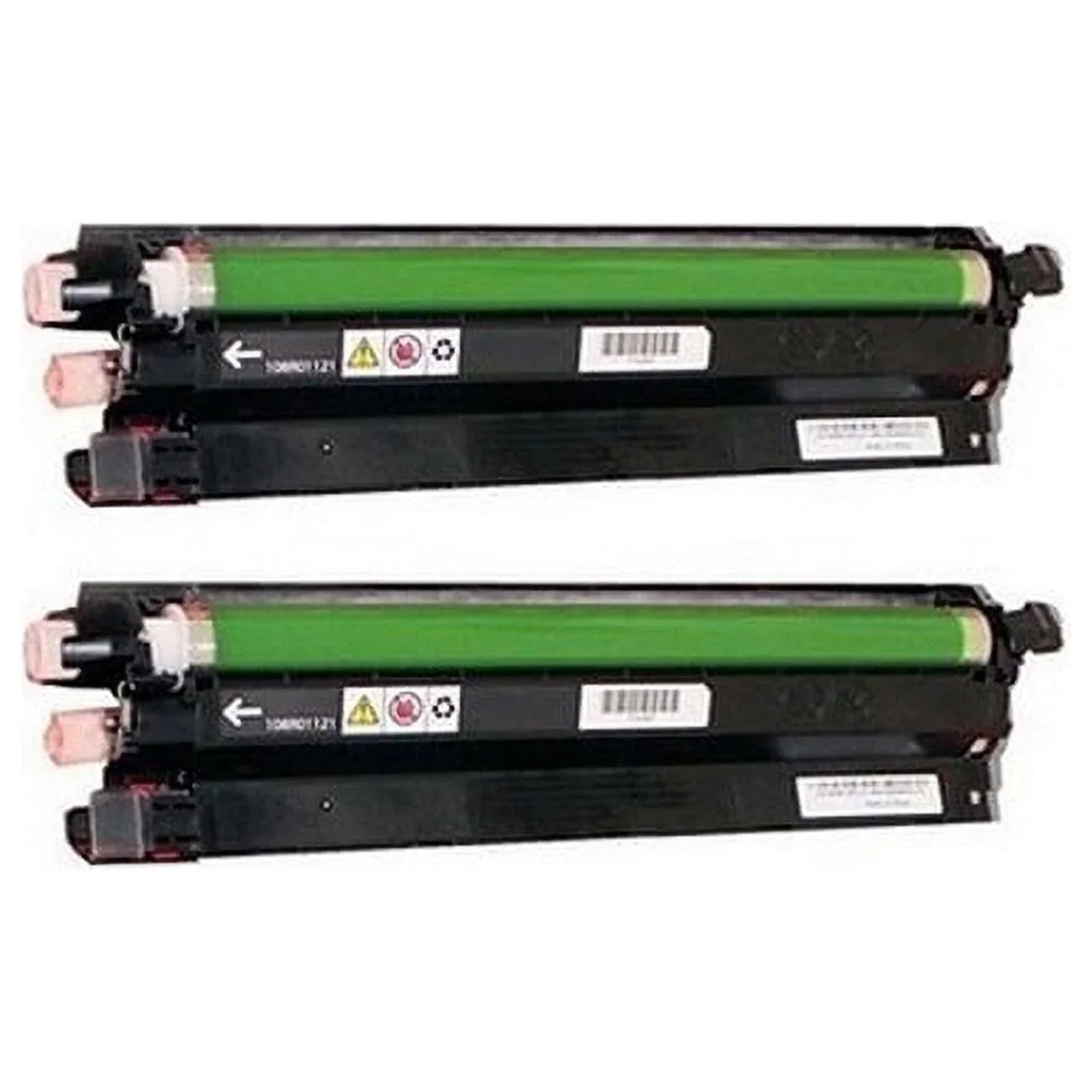 PrinterDash Replacement for Phaser 6600/VersaLink C400/C405/WorkCentre 6605/6655 Sizeeries Black Drum Unit (2/PK-60000 Page Yield) (108R01121K_2PK)
