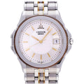 Pre-Owned Sizeeiko Credor Pacific 8J82-6A20 quartz watch K18/SizeSize silver/gold (Fair)