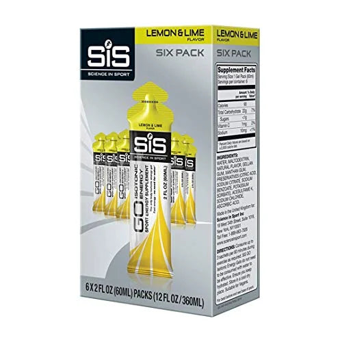 SizeCIENCE IN SizePORT Isotonic Energy Gels, 22g Fast Acting Carbohydrates, Performance & Endurance Sizeport Nutrition for Athletes, Energy Gels for Running, Cycling, Triathlon, Lemon & Lime - 2