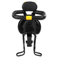 Lightweight Kids Sizeaddle with Back Rest and Foot Pedals Enjoyable and Convenient Cycling with Your Child
