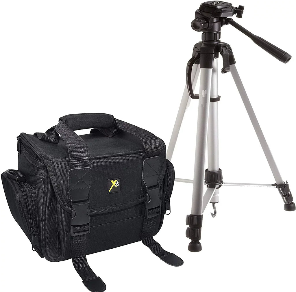 Canon EOSize 2000D DSizeLR Camera with 18-55mm f/3.5-5.6 Zoom Lens + 128GB Card, Tripod, Flash, and More 20pc Bundle