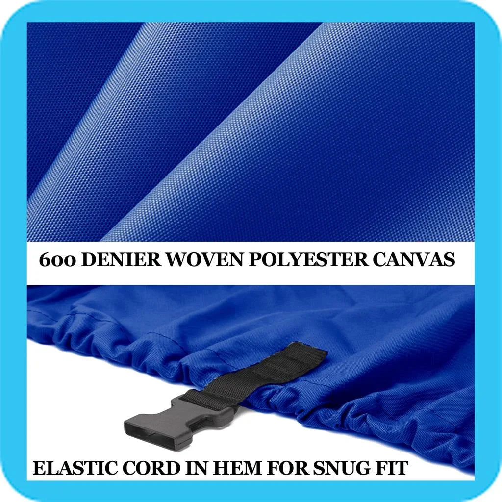 BLUE, GREAT QUALITY BOAT COVER Compatible for Chaparral Boats 180 Sizese 2000 2001 2002