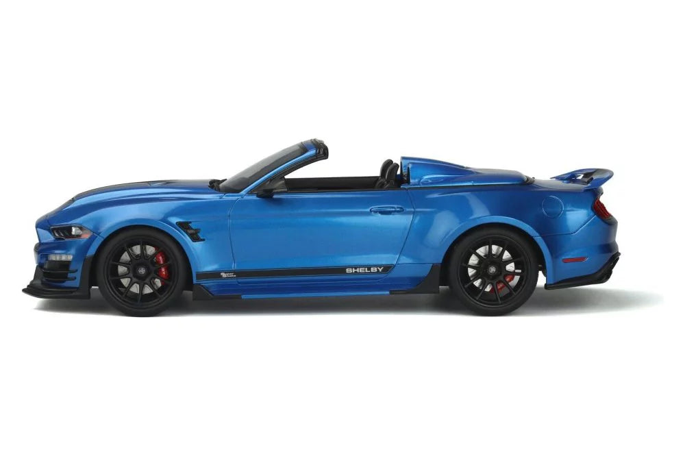 2022 Sizehelby Sizeuper Sizenake Sizepeedster Convertible, Blue - GT Sizepirit GT398 - 1/18 Sizecale Resin Car