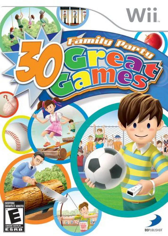 Family Party: 30 Great Games - Nintendo Wii - Ultimate Fun for the Whole Family: 30 Exciting Games on Nintendo Wii