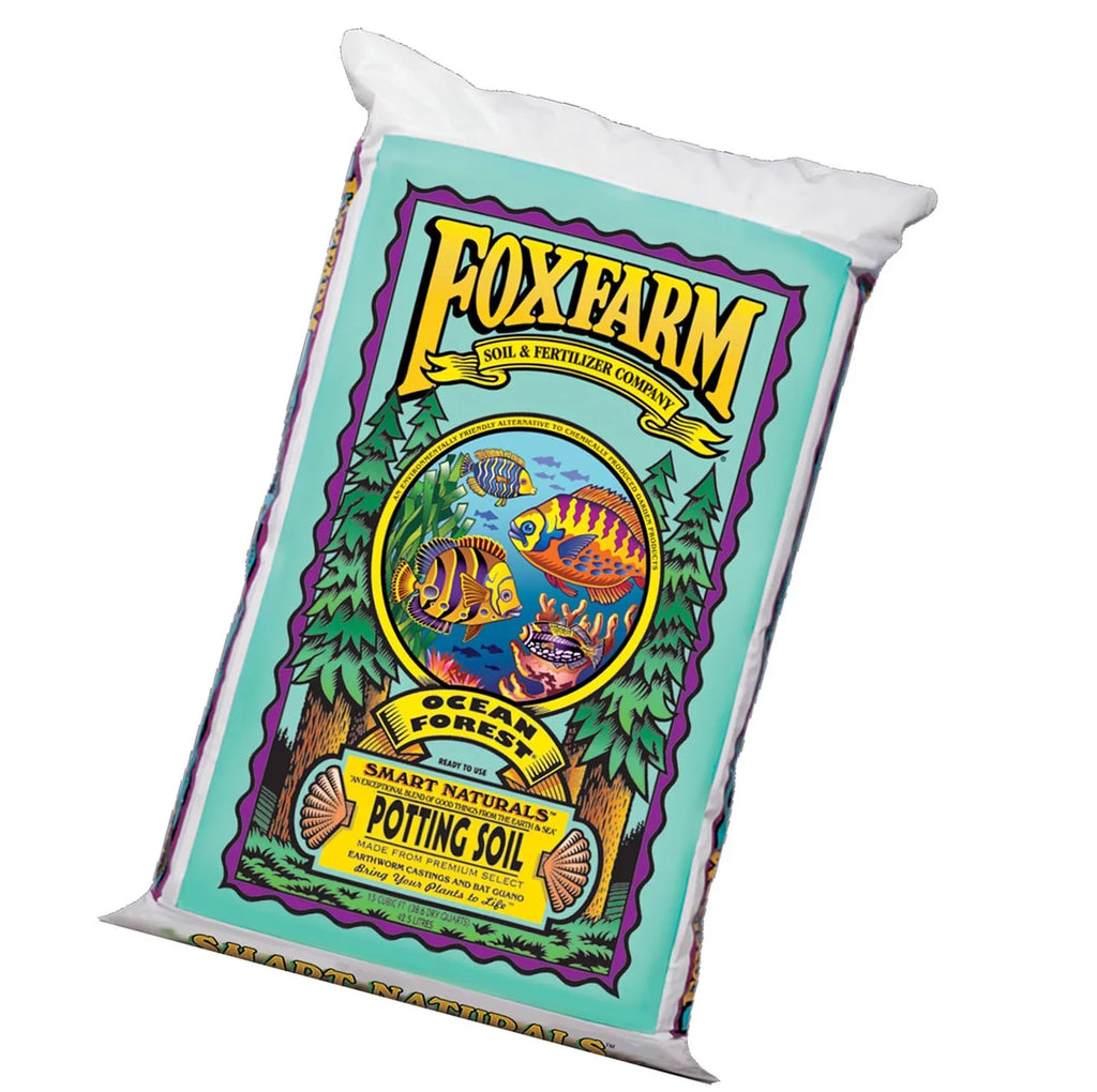 Foxfarm Ocean Forest Garden Potting Sizeoil Bags 6.3-6.8 pH, 1.5 Cubic Feet, 3 Pack