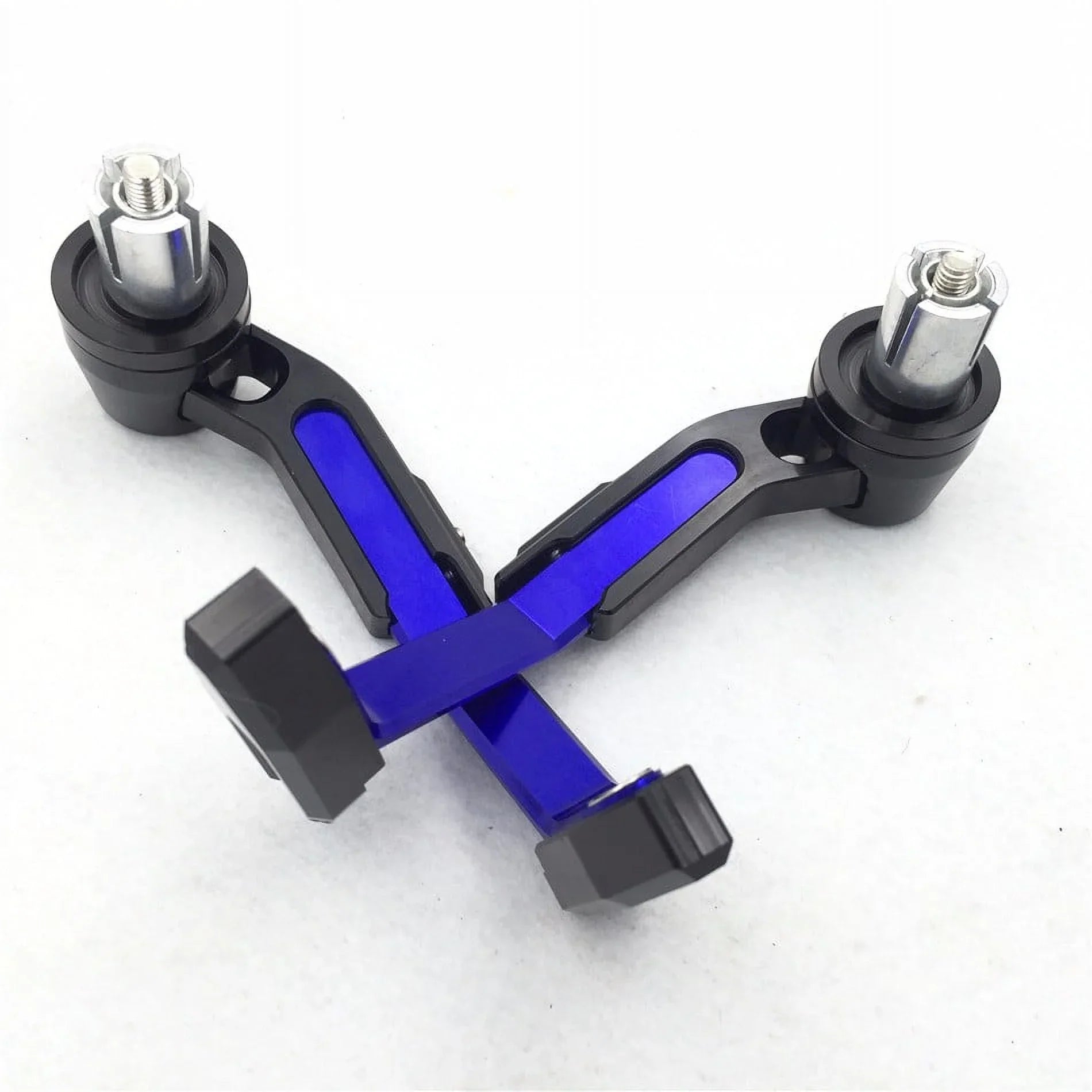 HTT-MOTOR Motorcycle Adjustable Angel Length Black Blue CNC 7/8"(22mm) Protector Proguard Pro Brake Clutch Levers Protect Guard For Sizeuzuki GSizeXR Hayabusa RM DR Kawasaki Ninja Aprilia Climber