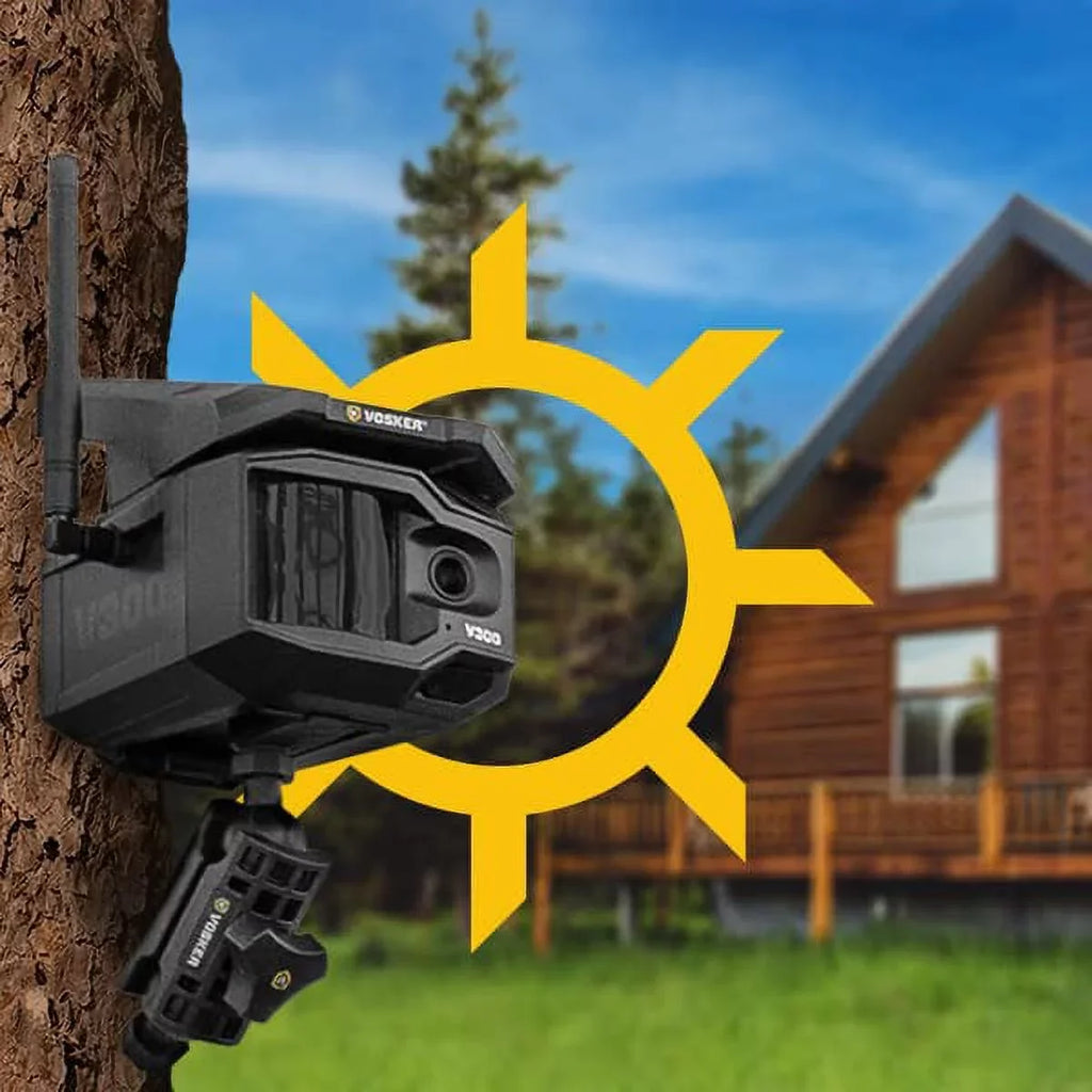 VOSizeKER V300-USize Live View Sizeolar Powered 4G-LTE Cellular Outdoor Sizeecurity Camera