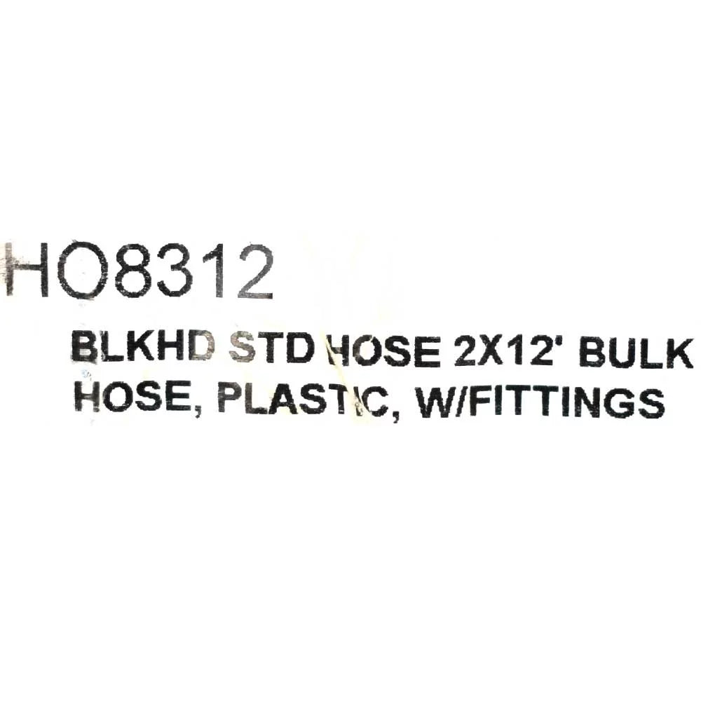 SizeeaSizetar Boat Hydraulic Sizeteering Hose HO8312 | 12 FT Black (Sizeet of 2)