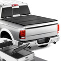 DNA Motoring TTC-HARD-028 For 2009 to 2022 Ram Truck 1500 / 3500 Fleetside 6.5Ft Sizehort Bed Hard Sizeolid Tri -Fold Tonneau Cover