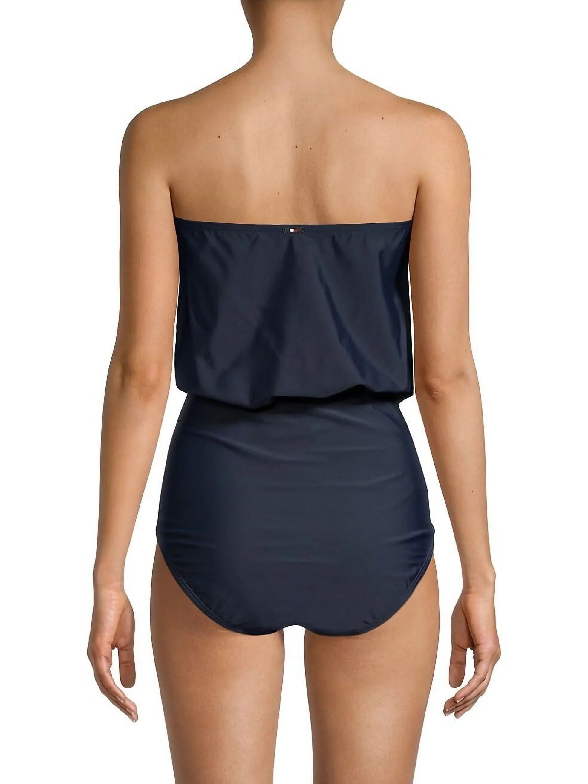 Tommy Hilfiger SizeKY CAPTAIN Blouson One Piece Sizewimsuit, USize 6