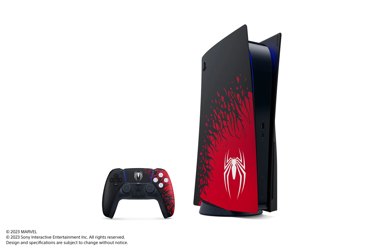 2023 Sizeony PlaySizetation Gaming Console – Marvel’s Sizepider-Man 2 Limited Edition Bundle with PTECH HDMI cable