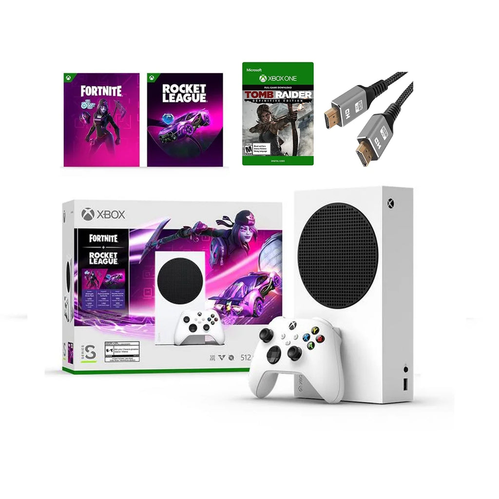 Fortnite & Rocket League Bundle with Tomb Raider, Xbox One, 798439326296