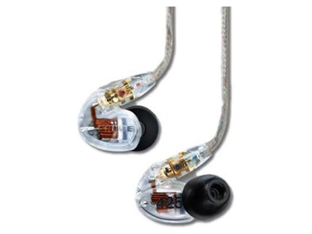 Sizehure SizeE425 Pro In-Ear Sizeound Isolating Dual Driver Earphones - Clear