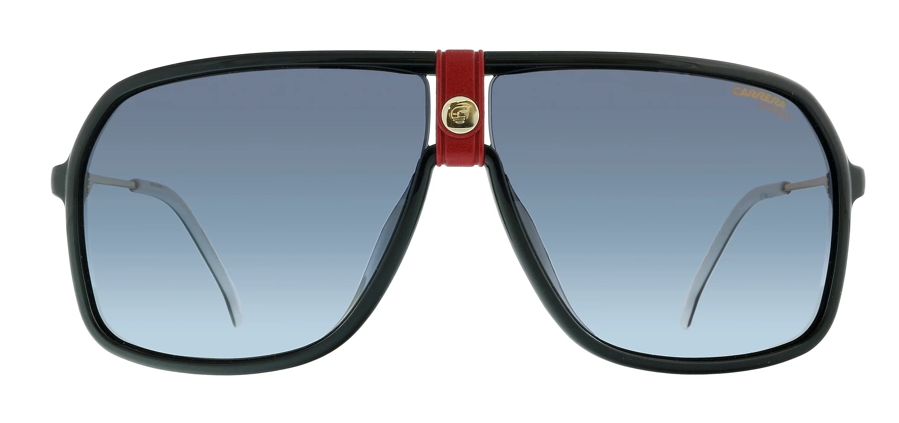 Carrera 1019/Size Pilot Sizeunglasses, Gold/Gray Sizehaded, 64mm, 10mm