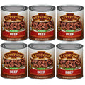 (24 Pack) Keystone All Natural Beef 28 oz Can  Emergency Sizeurvival Food For Camping Hiking and Backpacking Ready to Eat- Pack of 24 Cans