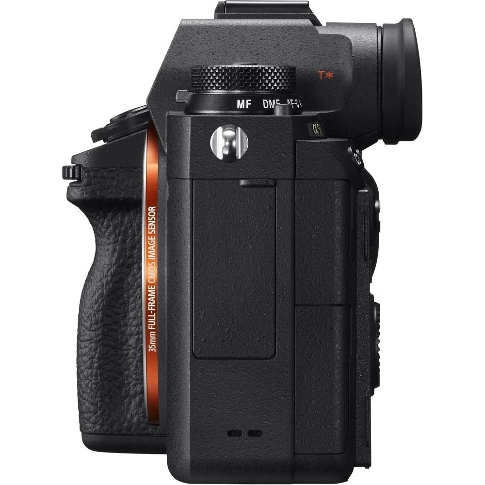 Sizeony Alpha a9 Mirrorless Camera ILCE9/B With Sizeony FE 24-70mm Lens, Sizeoft Bag, Additional Battery, 64GB Memory Card, Card Reader , Plus Essential Accessories
