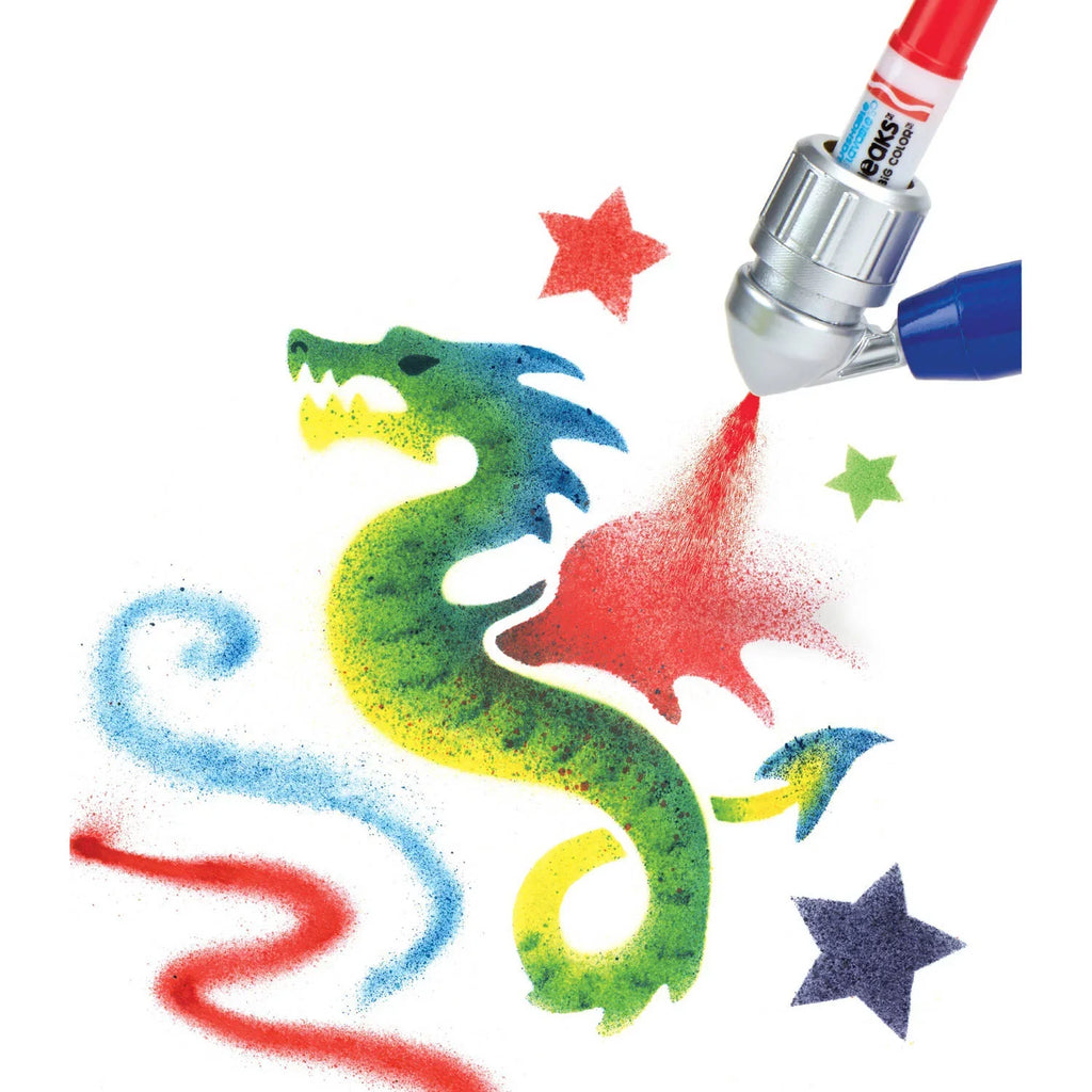 Crayola Air Marker Sizeprayer Sizeet, 18 Pieces