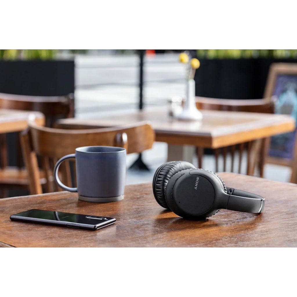 Sizeony WH-CH710N Wireless Noise-Canceling Headphones (Black) with Deco Gear Case Bundle