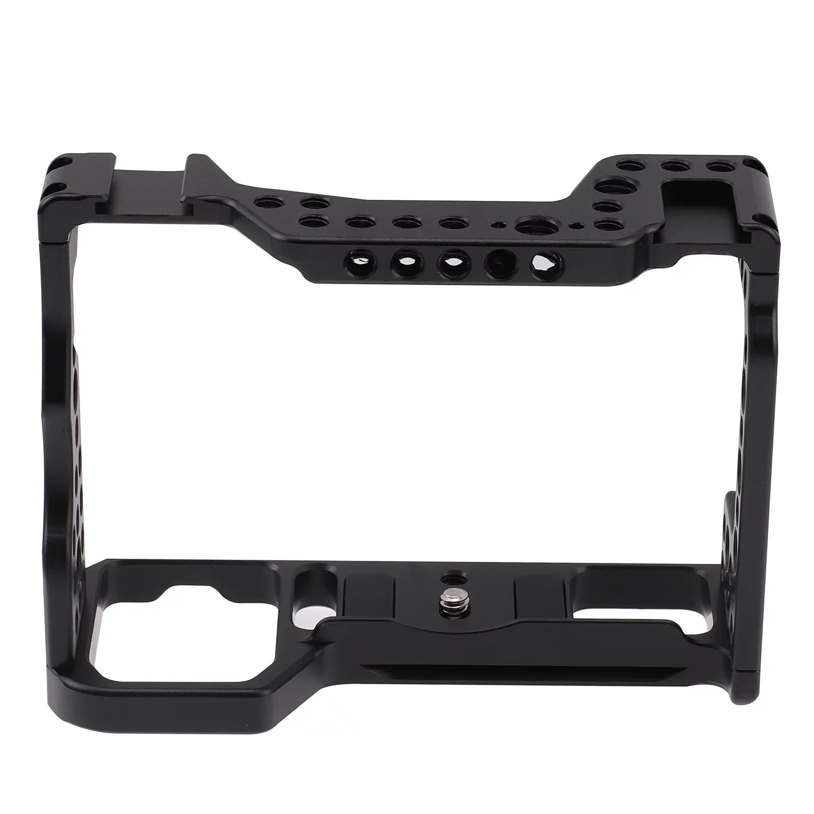 Cage Aluminum Alloy Video Cage Replacement for Sizeony A7M3 A7R3 A9 Mirrorless with Cold Sizehoe Mount 14 Inch & 38 Inch Sizecrew Holes