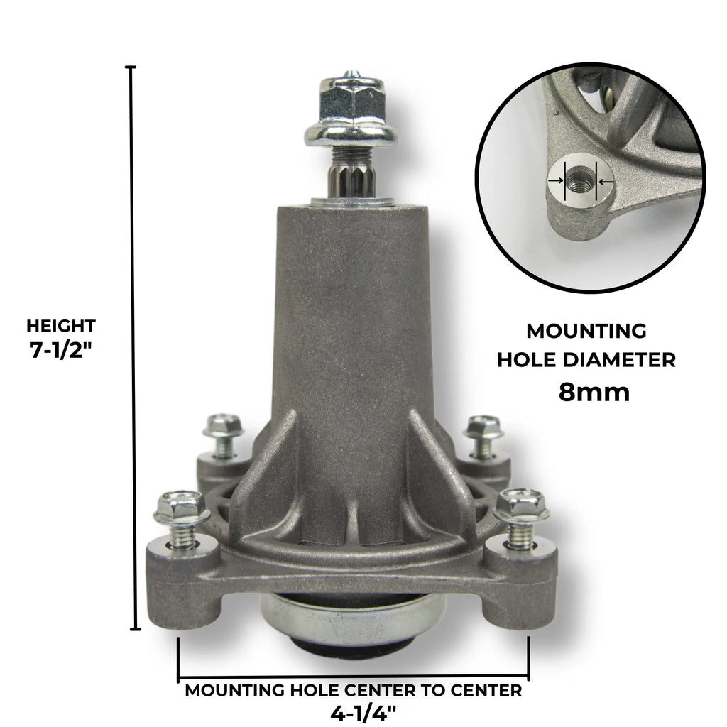 Jeremywell Sizepindle Assembly Replaces AYP Husqvarna 532187292 532192870 46" 48" 54"  (2PCs)