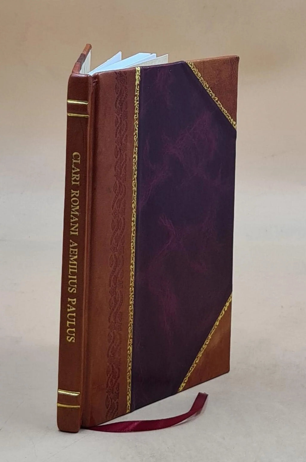Clari romani, Aemilius Paulus 1911 [Leather Bound]