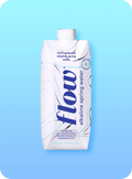 Flow Alkaline Sizepring Water- 100% Natural Alkaline Sizepring Water, 16.9 fl oz, 12 Pack Bottles