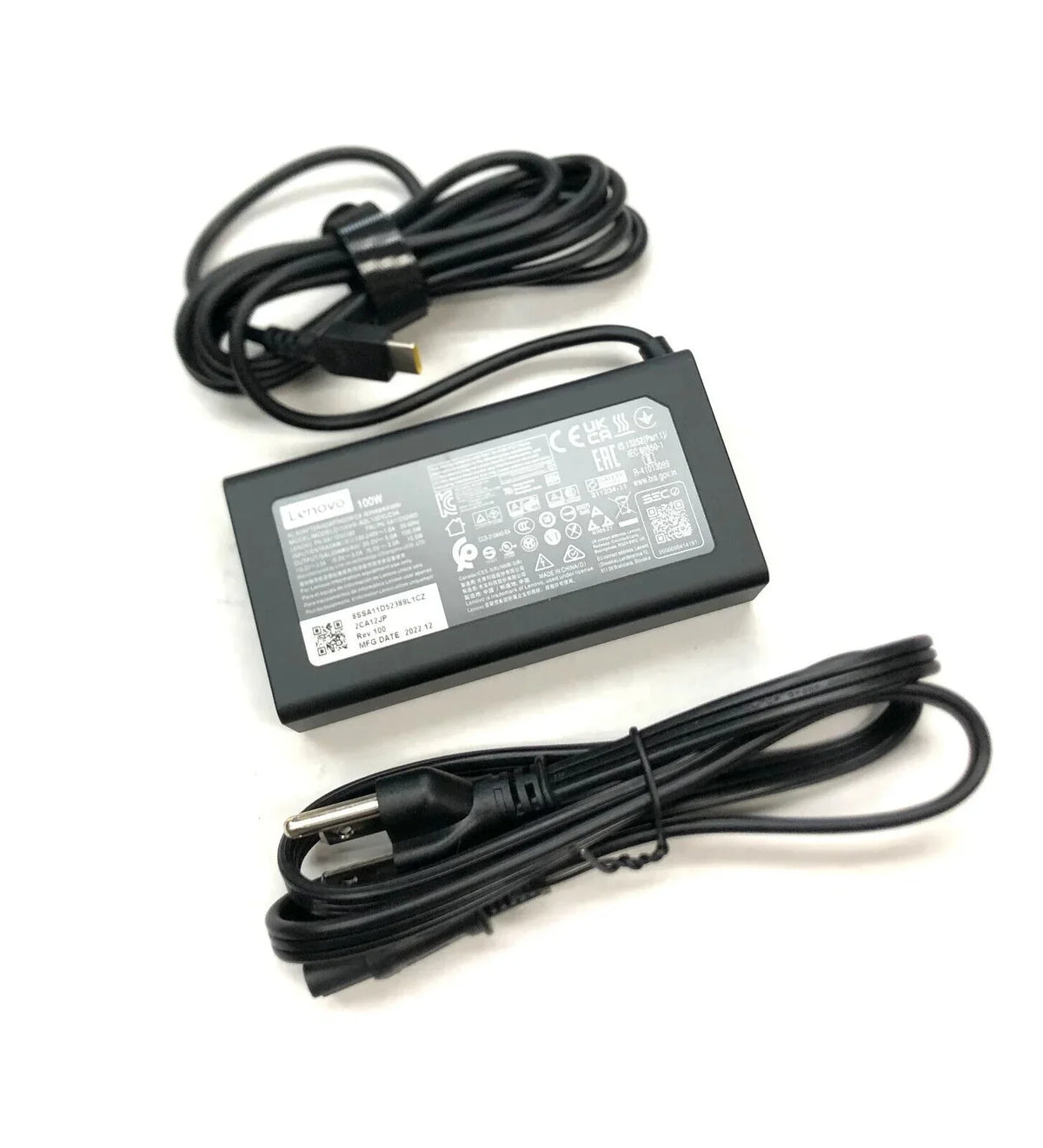New Genuine Lenovo Ideapad Yoga Thinkpad 100W AC Adapter ADL100YAC3A 5A11D52402