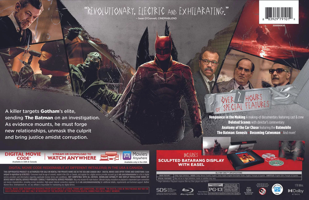 The Batman Giftset (Walmart Exclusive) (Blu-ray + Digital Copy) (Walmart Exclusive)