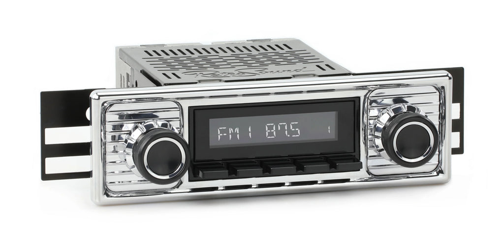RetroRadio Compatible with 1957-70 Citroen ID19 Features Include Bluetooth, AUX, AM/FM LAB-M1-308-309-39-78PCT1