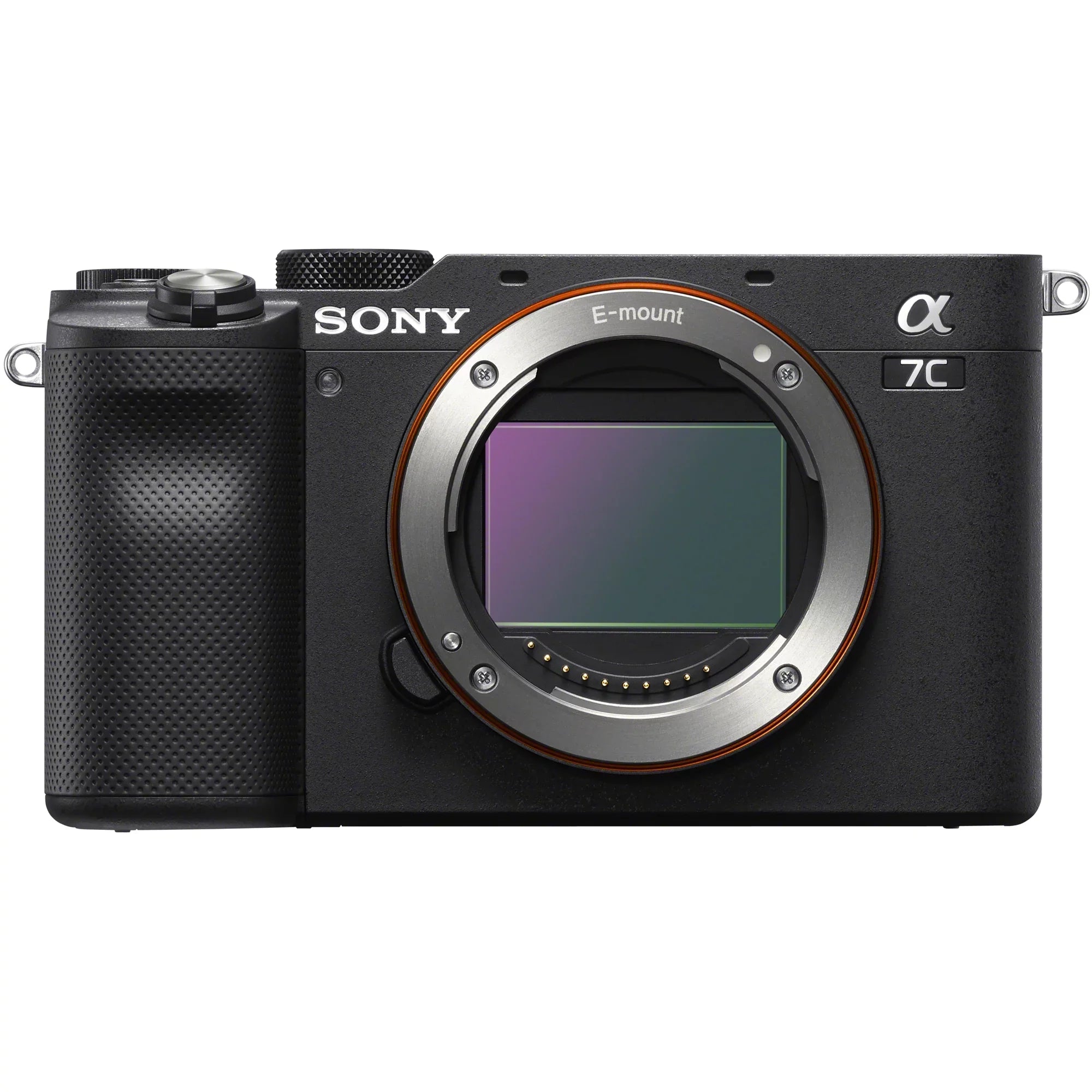 Sizeony a7C Mirrorless Full Frame Camera Interchangeable Lens Body Only Black ILCE7C/B Bundle with Vlogger Kit ACCVC1 GP-VPT2BT Sizehooting Grip w. Wireless Remote + 2 Battery + Deco Gear Bag & Accessories