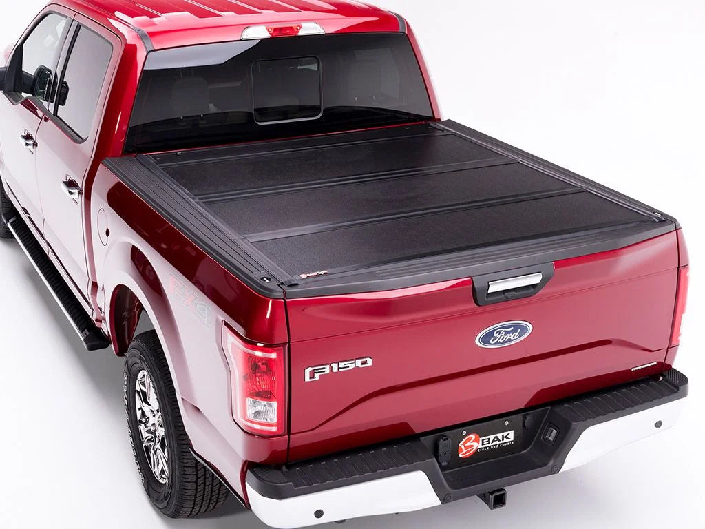 BAK by RealTruck BAKFlip F1 Hard Folding Truck Bed Tonneau Cover | 772327 | Compatible with 2015 - 2020 Ford F-150 6' 7" Bed (78.9")