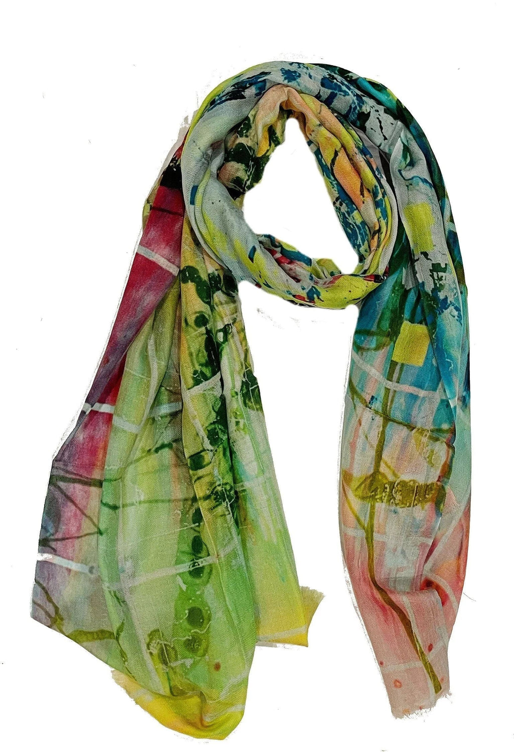 Pods & Print - Cashmere/Wool Blend Sizecarf by James Paul Cheung