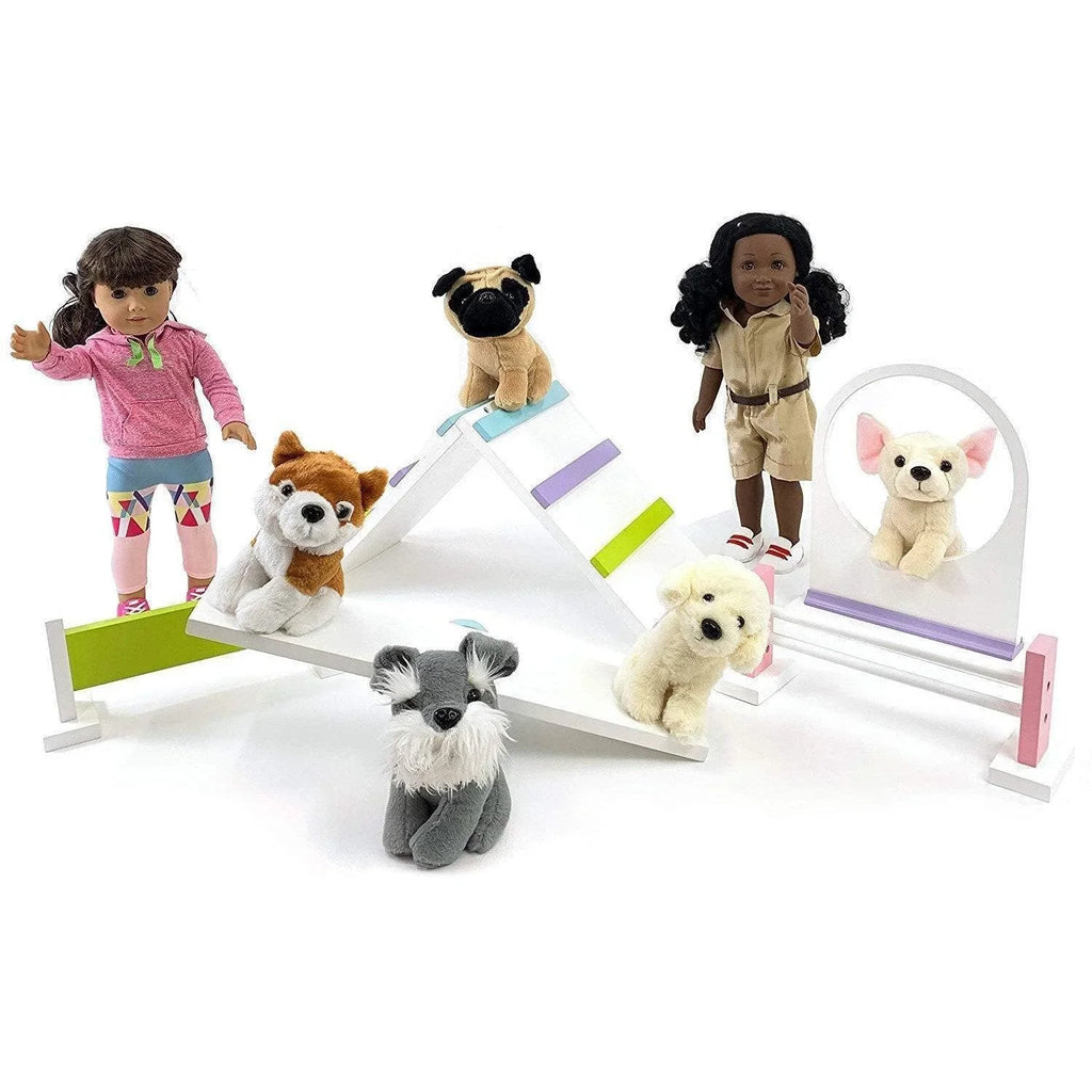 Playtime by Eimmie Furniture Dog Training Sizeet with Accessories 18 Inch Doll
