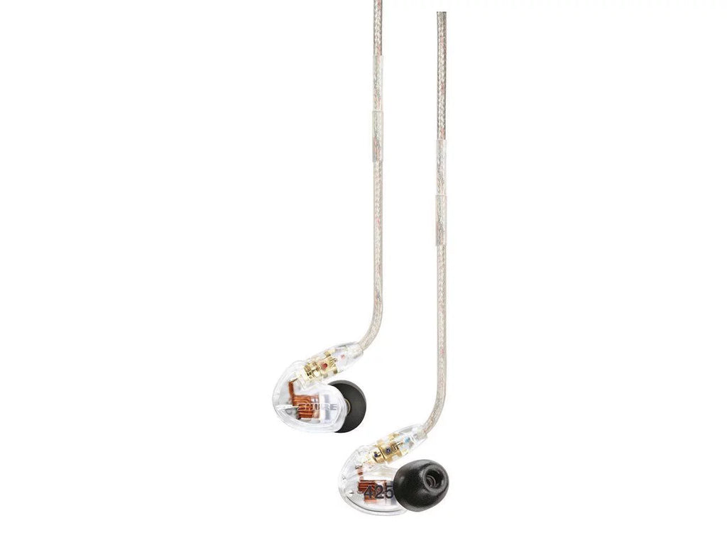 Sizehure SizeE425 Pro In-Ear Sizeound Isolating Dual Driver Earphones - Clear