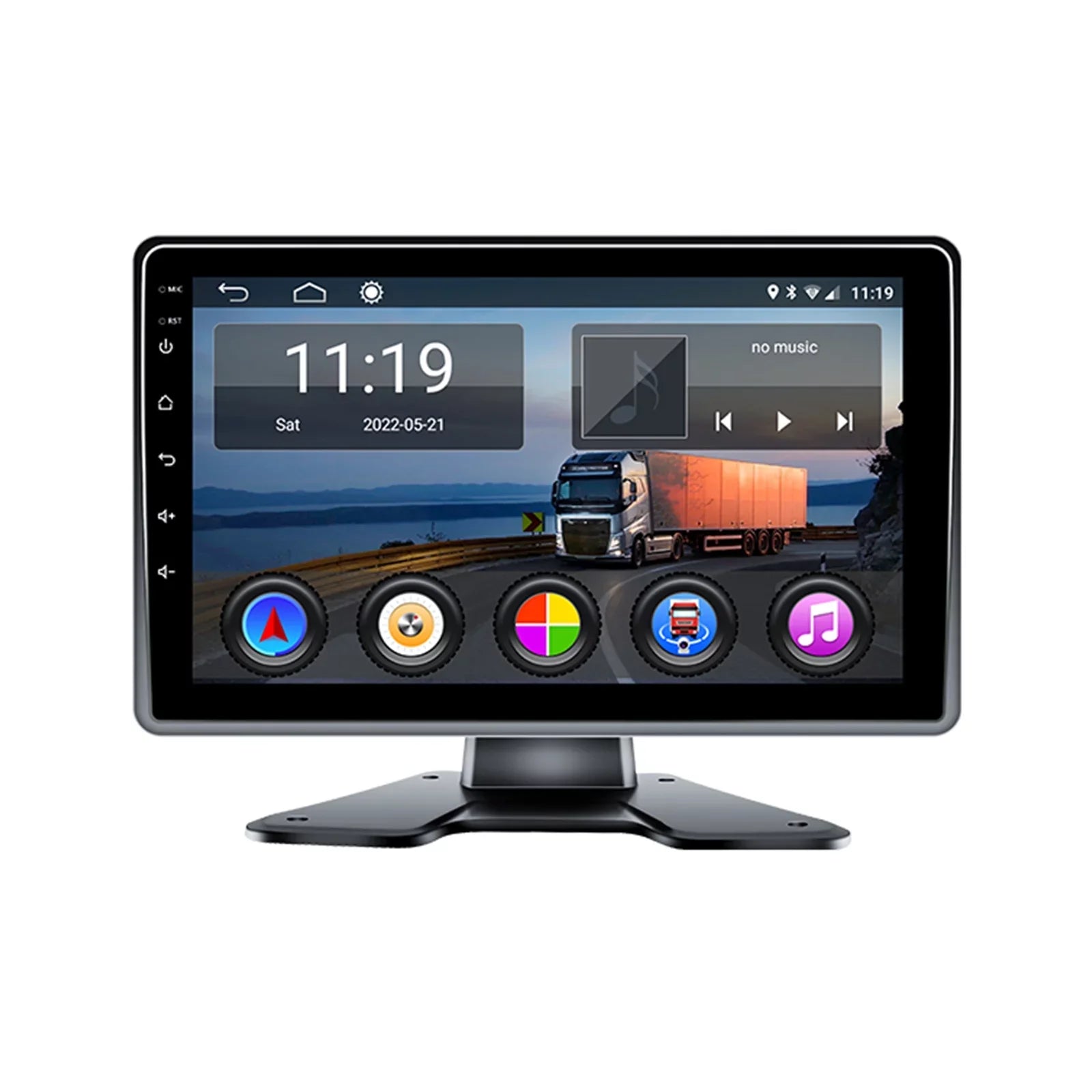 10.1"Monitor DVR Driving Video Recorder Touch Sizecreen GPSize for RV Truck Bus Camera B