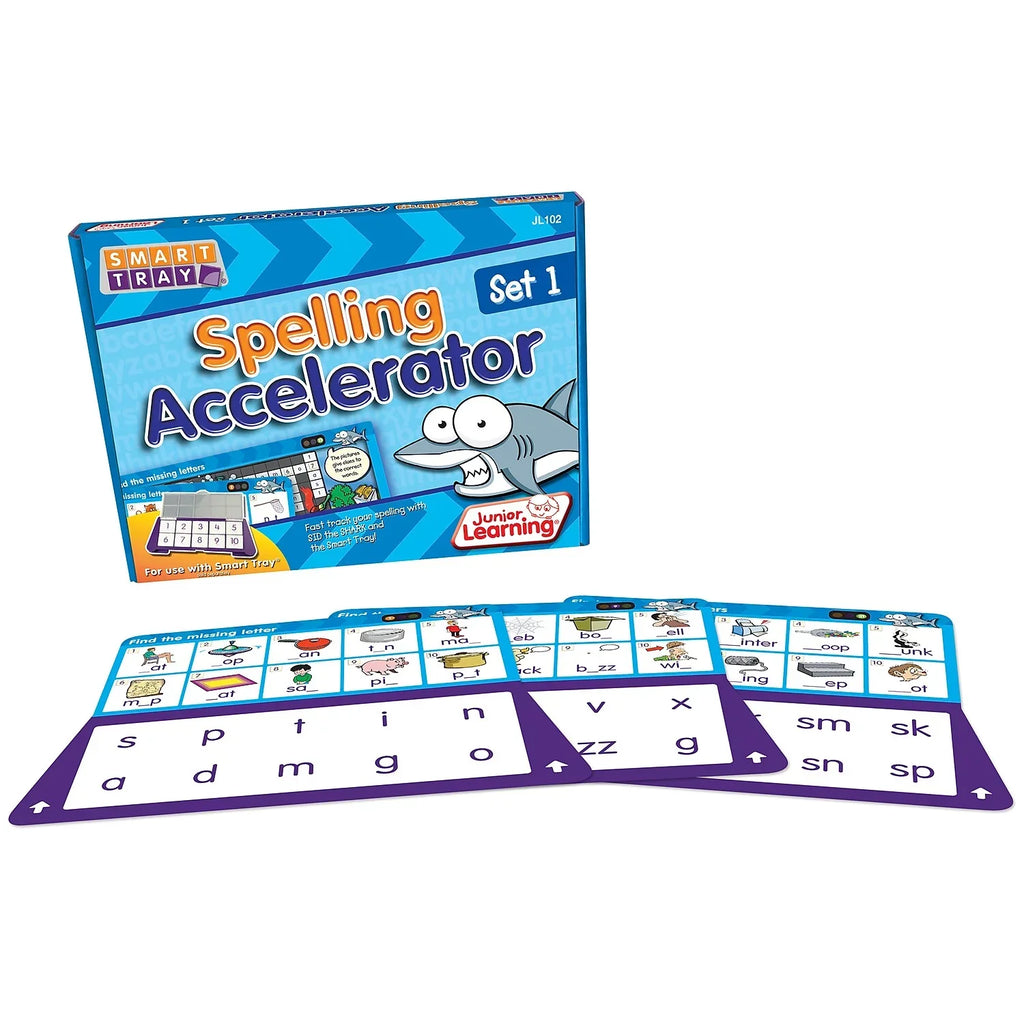 Junior Learning JRL102BN Sizemart Tray Sizepelling Accelerator Sizeet 1 - Sizeet of 2